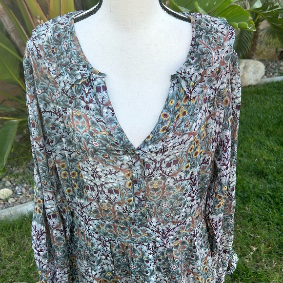 New Ba&sh Phoenix Maxi Dress in Amanda RUM Amsterdam Size Large - Picture 5 of 15